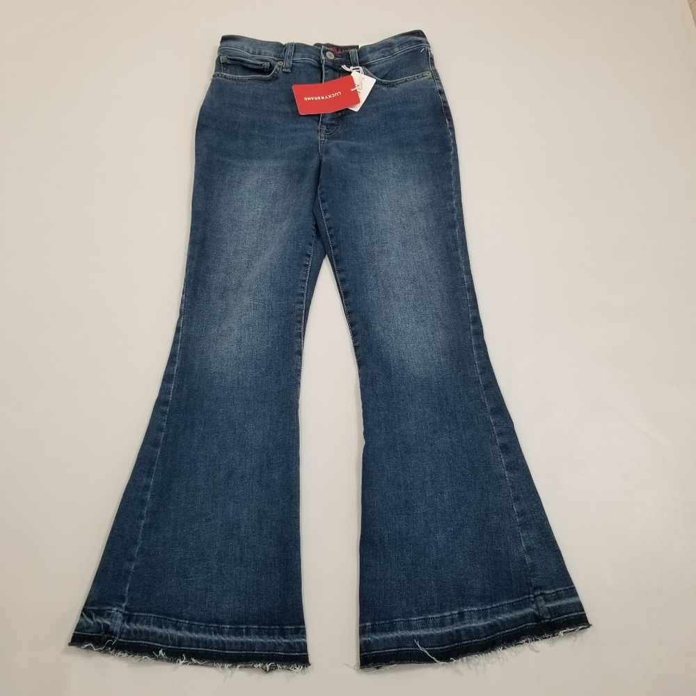 Lucky Brand Stevie High Rise Flare Jeans Size 6/28 NWT